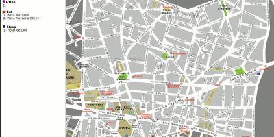 خريطة أوبرا باريس