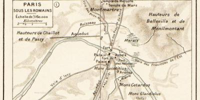 خريطة الرومانية باريس