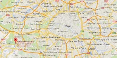 خريطة فرساي باريس